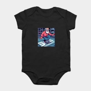 No balance retro Baby Bodysuit